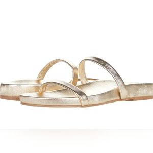 FARYL by Farylrobin Nadia Gold Leather 13 M